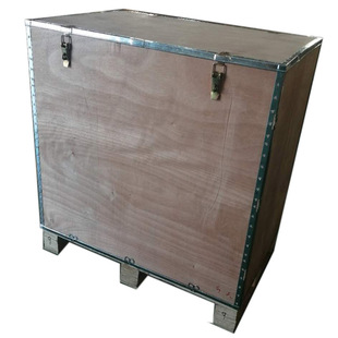 Steel belt wooden box, fumigation-free wooden box, plywood wooden box, plywood wooden box, Shenzhen manufacturer