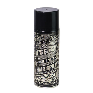 Stylist British Shaping Hair Gel Spray Fixing Men's Hair Silk Dry Gel Lasting Hair Wax Fragrance 500 ml