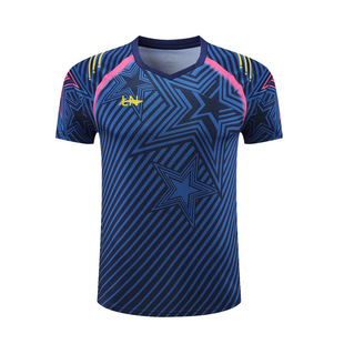 New Style Table Tennis Suit Men's and Women's Short-sleeved Summer Quick-drying Table Tennis Suit Children's Training Clothes Group-buying Class Suit 22027
