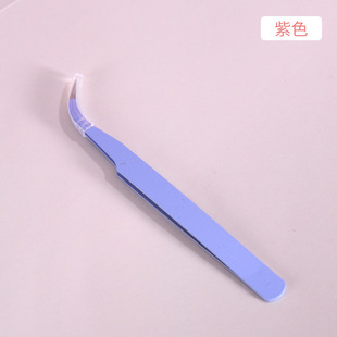 Nail art double-head forceps multifunctional with silicone straight-head forceps nail art tool alloy clip tool nail shop special