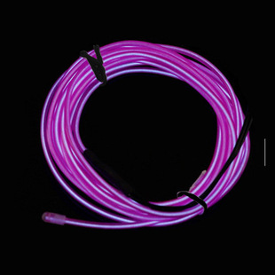 Source manufacturers el round cold light suit stage decoration lights fluorescent dance performance clothes light stick figure