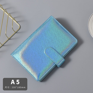 Amazon Special for Colorful Point A6 Laser Macaron Handbook Notebook Notepad Cash Budget Wallet