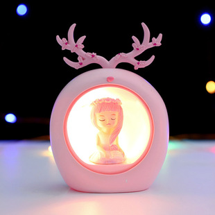 Creative cute dream angel Anne baby good cloud to small lamp bedroom exquisite star lamp decoration factory direct sales