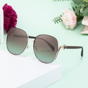 2025 New European and American Fashion Box Polarized Sunglasses Women's Anti-ultraviolet Trend Sunglasses Women's Cross-border Wholesale