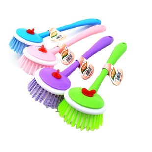 Jiayi 1802 rubber wire pot brush hanging dish brush decontamination kitchen multi-function cleaning brush factory price direct supply