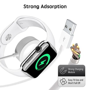 Suitable for apple watch charger 5W fast charging iwatch magnetic wireless charging apple watch charging line