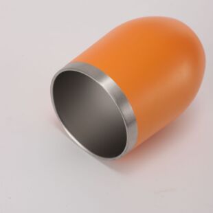 304 Stainless Steel Vacuum American Eggshell Cup Solid Color Simple High Color Value Egg Cup Unisex Thermos Cup