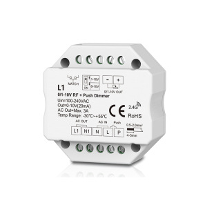 PUSH саморегулирования переключатель PWM частота опционально 180-480W LV-L0/1-10V светодиодный контроллер постоянного напряжения