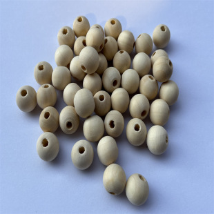 20mm wooden beads natural unfinished round wooden loose beads wooden spacer beads handmade craft making decorations