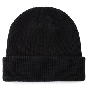 Winter knitted beanie hat warm soft comfortable thick durable covering ears warm men's and women's high elastic neutral cap