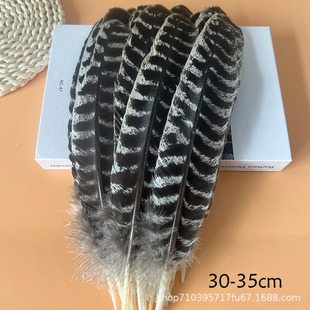 Перо индейки перо гнездо стрела перо индейки перо DIY стрела аксессуары 20-35cm