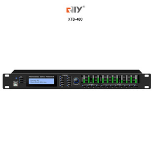 Audio processor XTB-480 four-in-eight-out professional DSP digital audio processor stage performance equalizer