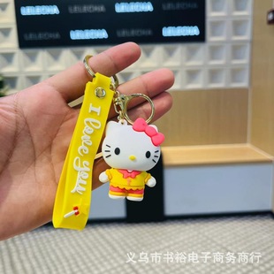 Творческие сети красный брелок Sanrio милый большой ухо собака кулуми сумка подвеска пара подарки оптом