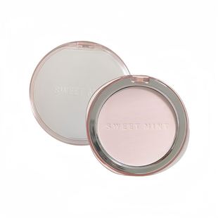SWEET MINT Velvet Mist Matte Powder Cake Oil Control Makeup Fixation Makeup Mill Skin Concealer Waterproof Sweat Resistance Not Easy to Take off Makeup