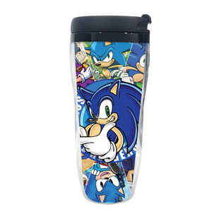 Sonik peripheral drinking cup student portable cup secondary Cartoon Cartoon heat insulation drinking cup cold water Cup wholesale