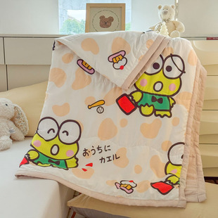 Трансграничный мультфильм Sanrio летом прохладное одеяло для детей