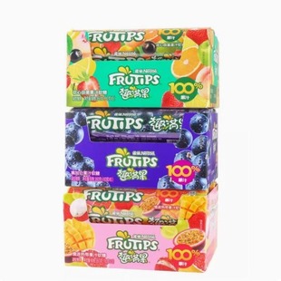 Xu Fuji Fun Man Fruit Xu Fuji Flower Heart Miscellaneous Fruit Love Mystery Tropical Blackcurrant Juice Gummy Snacks