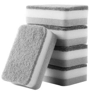 Sponge Wipe Decontamination Artifact Dishwashing Cloth Cleaning Brush Household Kitchen Dishwashing Sponge Brush Scrubbing Cloth Not Shrinking Sponge