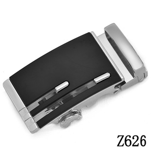 Factory direct supply belt buckle head 4.0 wide ingot LOGO zinc alloy waist spring buckle automatic buckle head