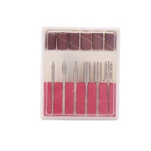 Manicure suit Diamond Grinding Needle 6 Pack Alloy Grinding Head Manicure Grinding Machine Special Boxed Grinding Head