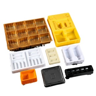 SOURCE manufacturer pvc blister packaging box pet blister tray ps flocking wine tray blister foam shell inner support wholesale