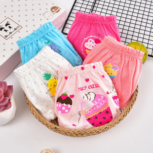 Cotton 5 Boxed Children's Underwear Cotton Girls' Underwear Large Children's Girls Children's Baby's Briefs