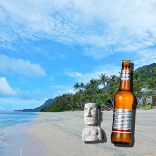Chile Easter Island Moai Stone Man MOAI Stone Man Bottle Opener Resin Ornaments Bottle Opener Beer Bottle Opener