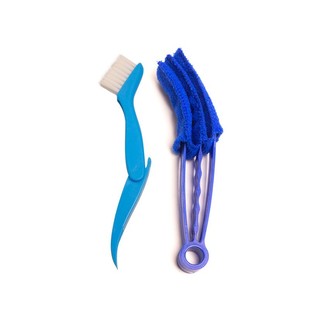 Cross-border air conditioning fin comb stainless steel brush fin comb condenser cleaning brush radiator cleaning tool suit
