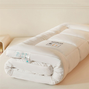 Thickened 8cm Mattress Class A Washed Cotton Soybean Bed Mattress Bottom Cushion Tatami Mattress Dormitory Bedding