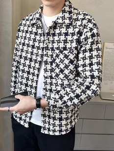Spring and Autumn Ruffian Handsome Jacket Men's Ins High Street Tide Brand Hong Kong Style Japanese Style Harajuku Style Korean Style Fashionable Loose Jacket