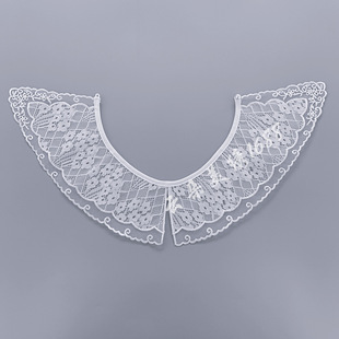DIY Handmade Lace Collar Women's Lace Accessories Organza Decorative Collar Korean Versatile Fashion Fake Collar Versatile