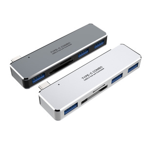 Type-c расширитель 5 в 1 многофункциональный ноутбук USB3.0HUB расширение док-кард-ридер COMBO