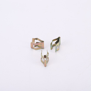 Car motorcycle metal fixing buckle golden press connector metal gasket accessories spot wholesale