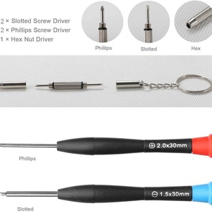Glasses screw accessories glasses nose pad screw stainless steel screw set