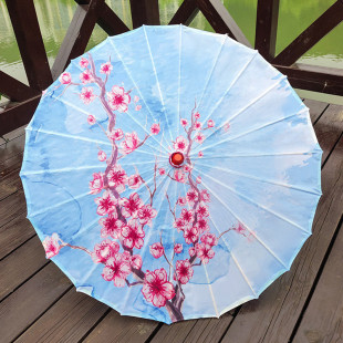 Large Size Children's Oil Paper Umbrella Classical Dance Umbrella Retro Chinese Style Jiangnan Ancient Style Ceiling Decoration
