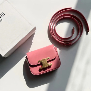 Arc de Triomphe mini Bag Shoulder Crossbody Small Square Bag Fashionable Tofu Bag Women's mini Headset Mouth Red Bag for Hair