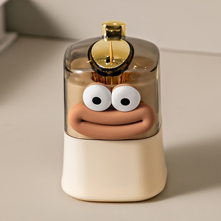 Creative Toothpick Box Automatic Pop-up High Color Value Household Personalized Commercial Cream Style New Portable Cartoon Toothpick Cartoon