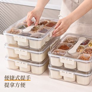 Kitchen Seasoning Fresh-keeping Portable Storage Box Food Grade Household Seasoning Box Octagonal Cinnamon Pepper Pepper Sealed Box