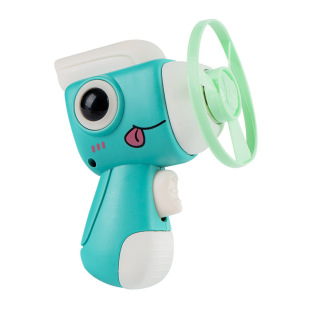 Dinosaur cartoon bamboo dragonfly flying luminous gyro outdoor leisure frisbee children flying boys girls toy gun