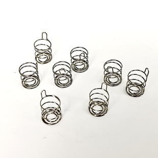 Xinrongfa touch spring double pin touch spring electrical switch induction button compression spring manufacturers wholesale