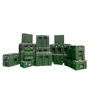 Rolling Plastic Box Rescue Equipment Box Airdrop Box Equipment Box Instrument Box Equipment Transport Box Trolley Box Field Supply Box