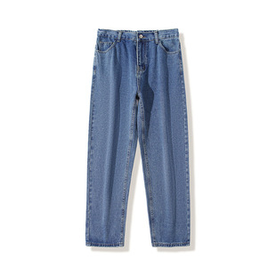 LKTM Men's #2024 Korean New Wide Leg Jeans Men's ins Fashion Brand Loose Dosing Straight Tube Handsome Pants