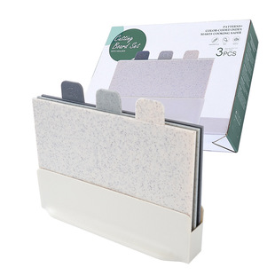 Household kitchen three-piece storage classification Cutting board Cutting board Cutting board plastic Cutting board Cutting board