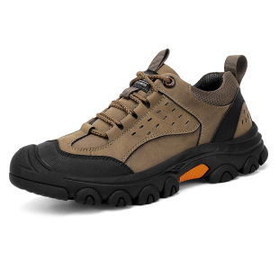 Foreign trade new outdoor hiking shoes men's autumn and winter non-slip wear-resistant hiking boots men's sneaker cross-country hiking shoes