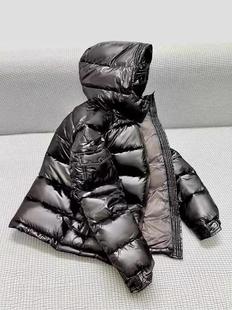 [Nfc] Mengjia May Black Classic down Jacket White Duck down Warm and Cold-Proof Hooded Thick