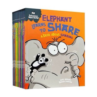 Behaviour Matters Children's EQ Training Children's English Early Education Enlightenment Story Book 20 suit