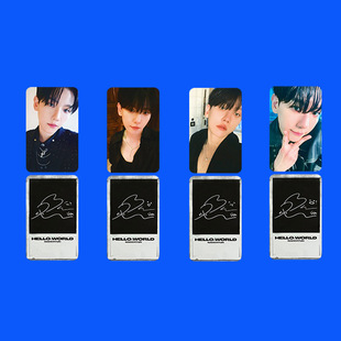 EXO Bianboxian BAEKHYUN MINI4 SOLO Альбом HELLO WORLD Коллекция Маленькая карточка