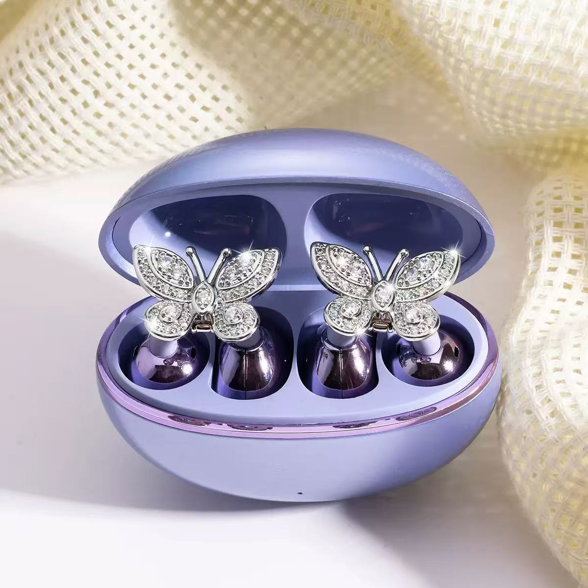 Butterfly Dance Freeclip Earphone Clip Buckle New Universal Type Clip Buckle Niche Fashion Original Premium Accessory