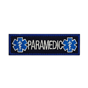 Звезда жизни вышитая липучка глава PARAMEDIC аварийный знак одежды ткань наклейки одежды патч