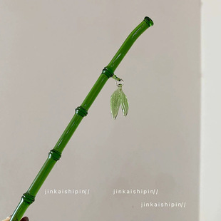 New Chinese geometric Flower hairpin antique girl step shake hair branch simple modern high-end hairpin headdress wholesale